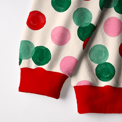 Purplehecate Candy Dot Nutcracker Christmas Ugly Cardigan Sweaters