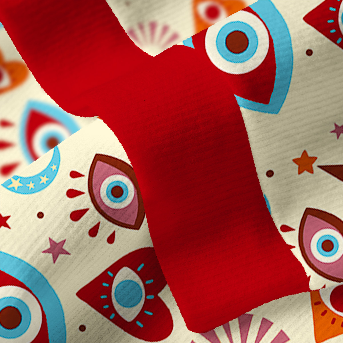 Purplehecate Protective Evil Eye Amulet Ugly Cardigan Sweaters