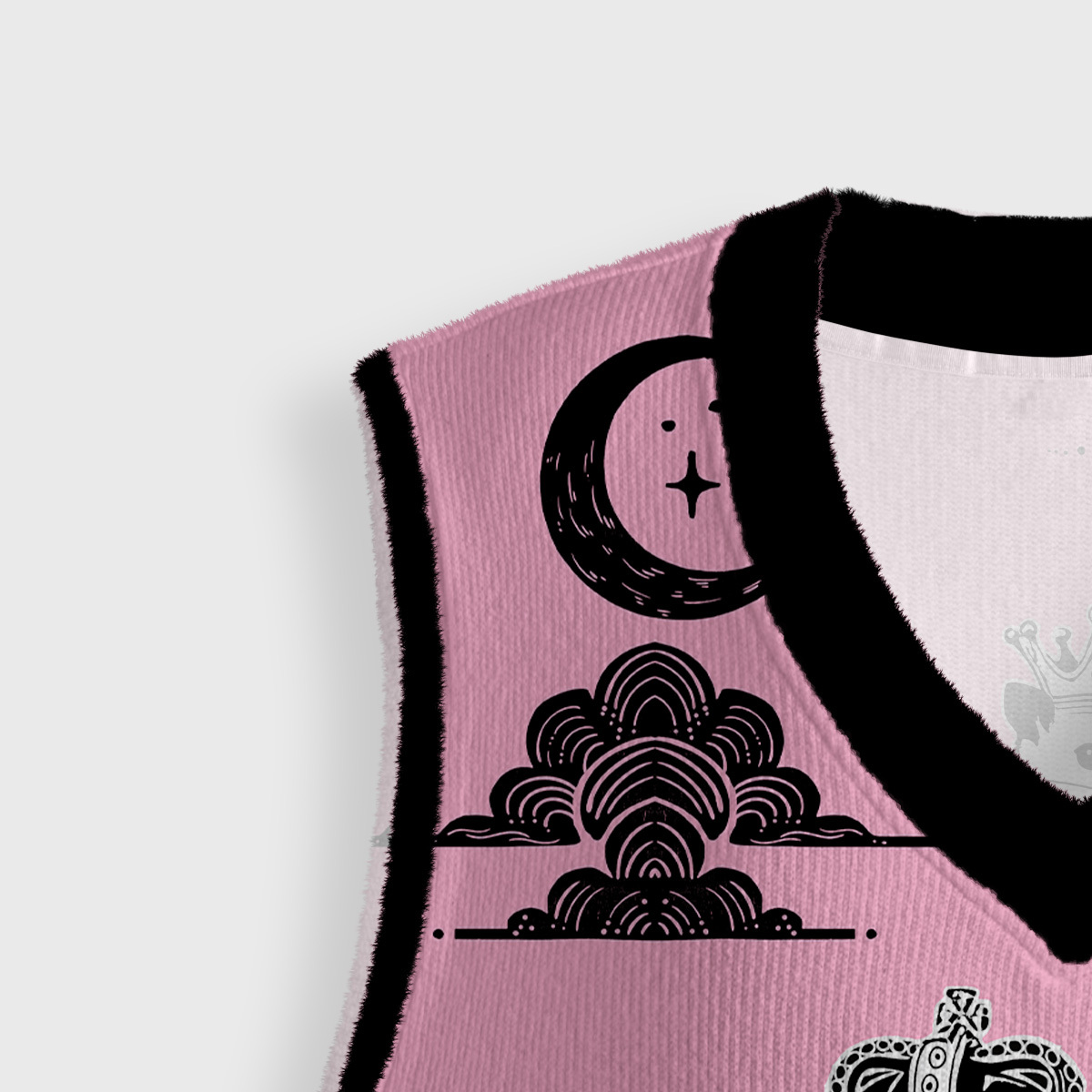 Purplehecate The Team Trash Kingdom Ugly Sweater Vest