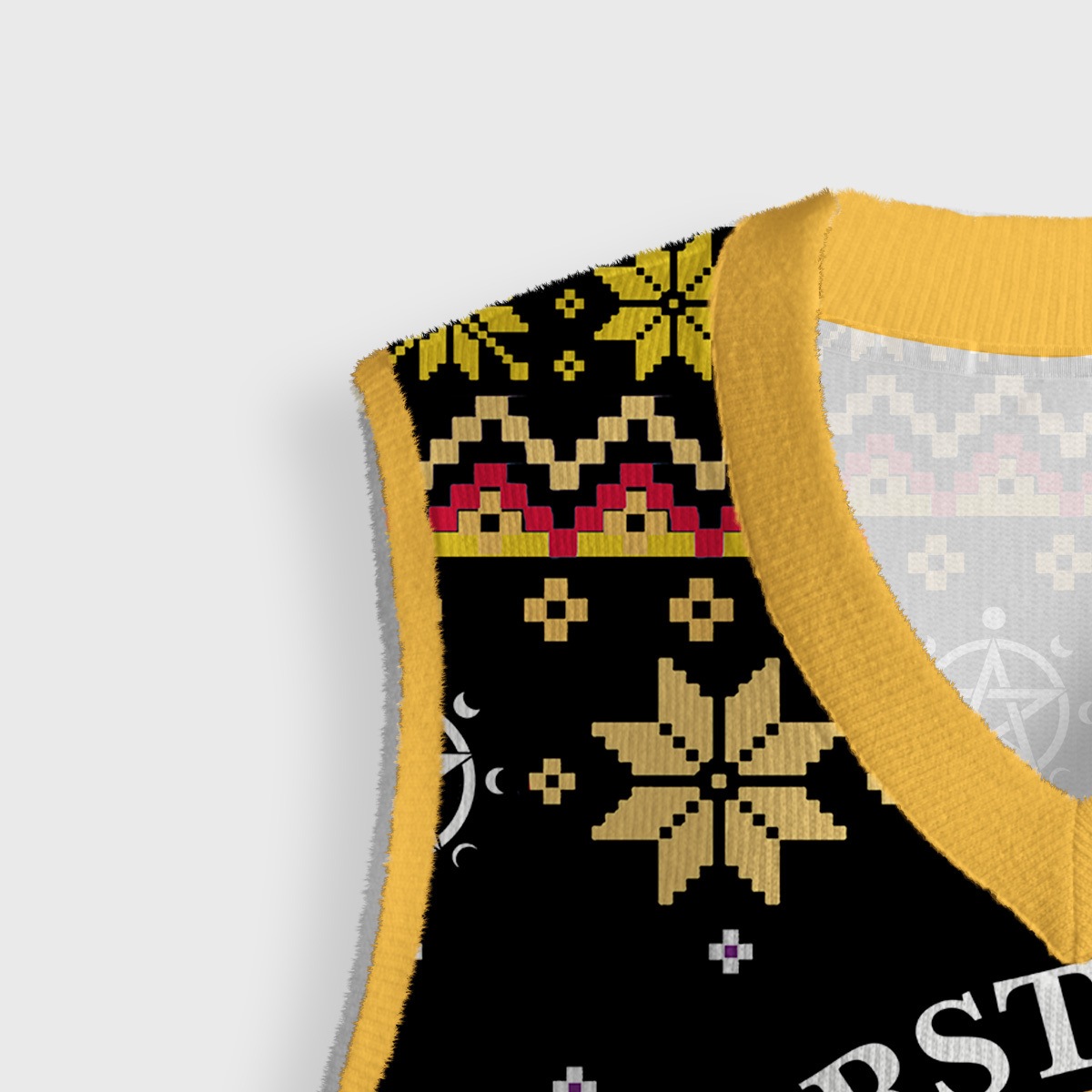 Purplehecate First Of All I'm A Delightful Opossum Ugly Sweater Vest