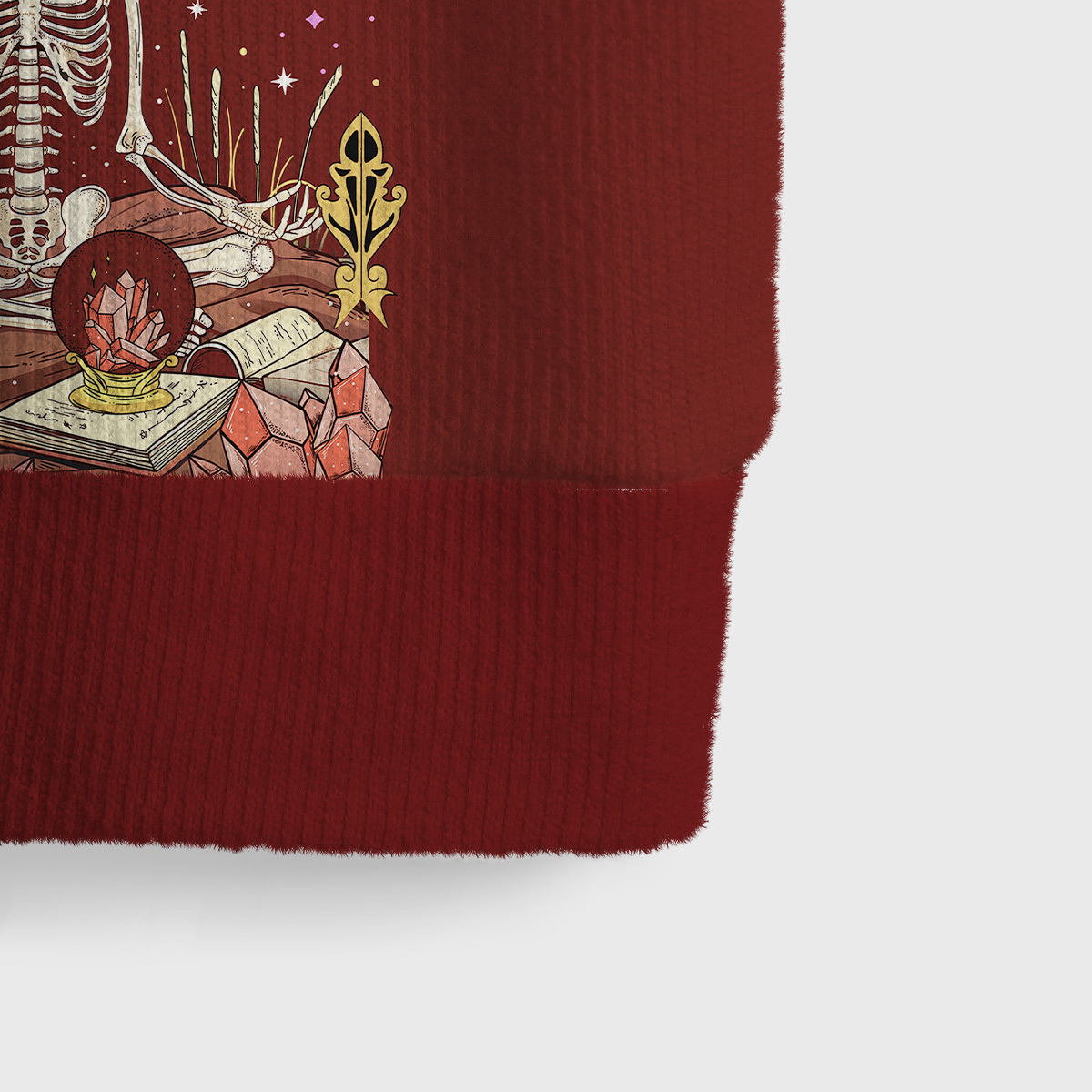 Purplehecate The Reader Tarot Ugly Sweater Vest