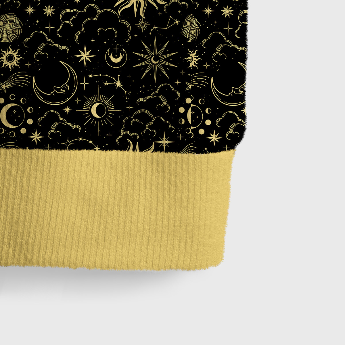 Purplehecate Mysterious Star & Moon Ugly Sweater Vest