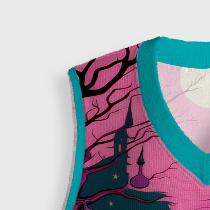 Purplehecate The Witch and Her Familia Ugly Sweater Vest