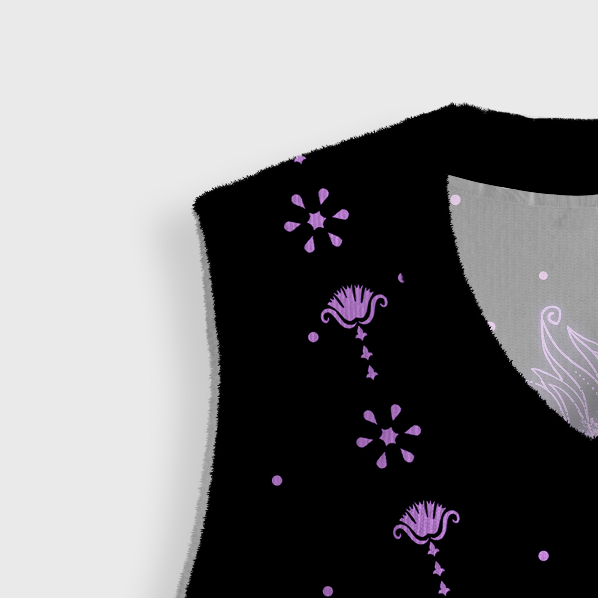Purplehecate Radiance Of Sun And Moon Ugly Sweater Vest