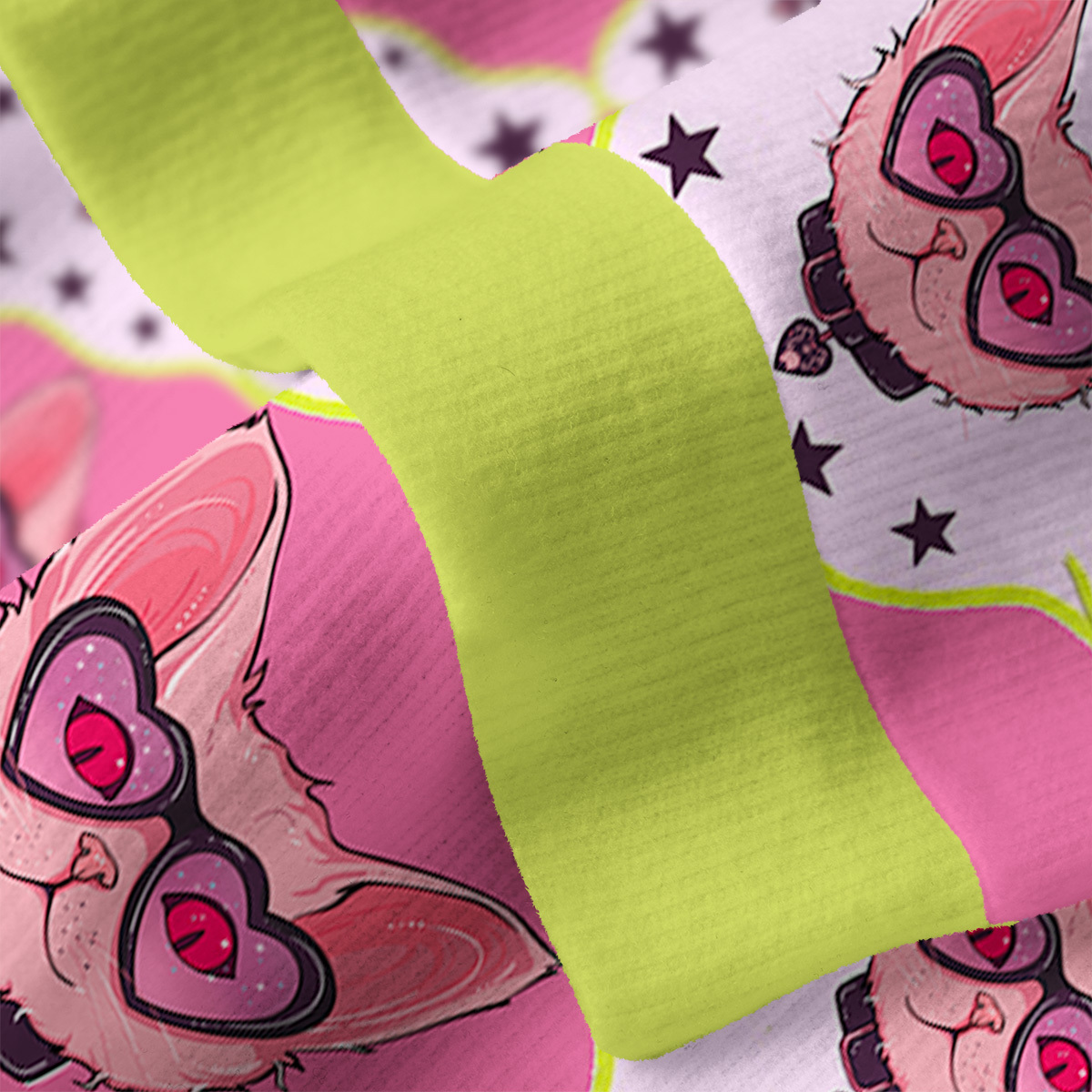 Purplehecate Slightly Wicked Cat Ugly Cardigan Sweaters