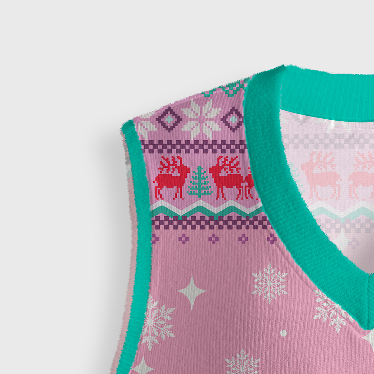 Purplehecate Sorta Merry Sorta Scary Christmas Ugly Sweater Vest