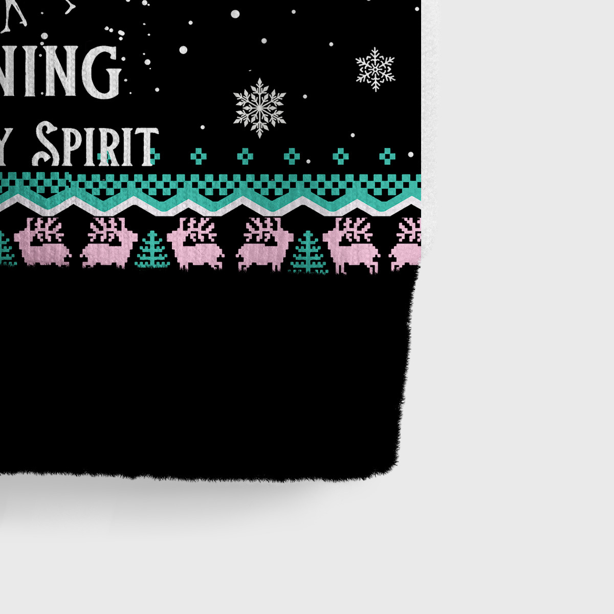 Purplehecate Christmas The Holiday Spirit Ugly Sweater Vest