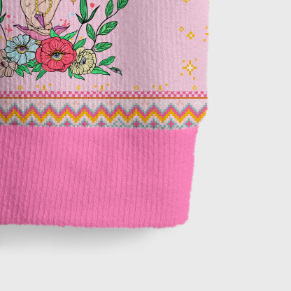 Purplehecate Hex The Patriarchy Witchy Ugly Sweater Vest