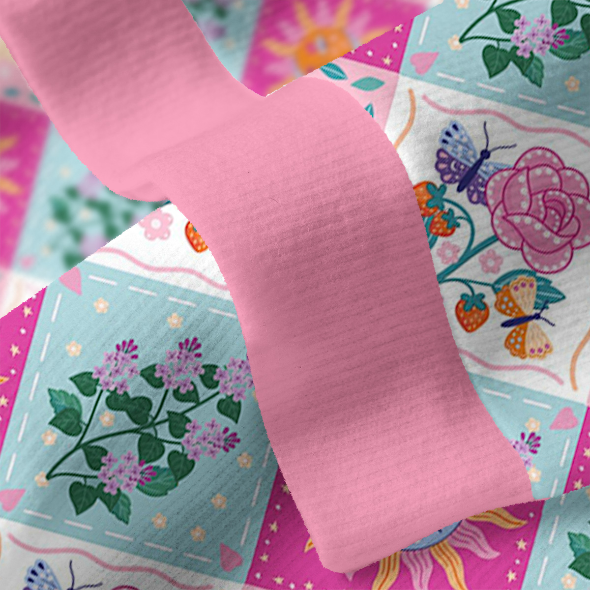 Purplehecate Celestial Sun & Moon Patchwork Ugly Cardigan Sweaters