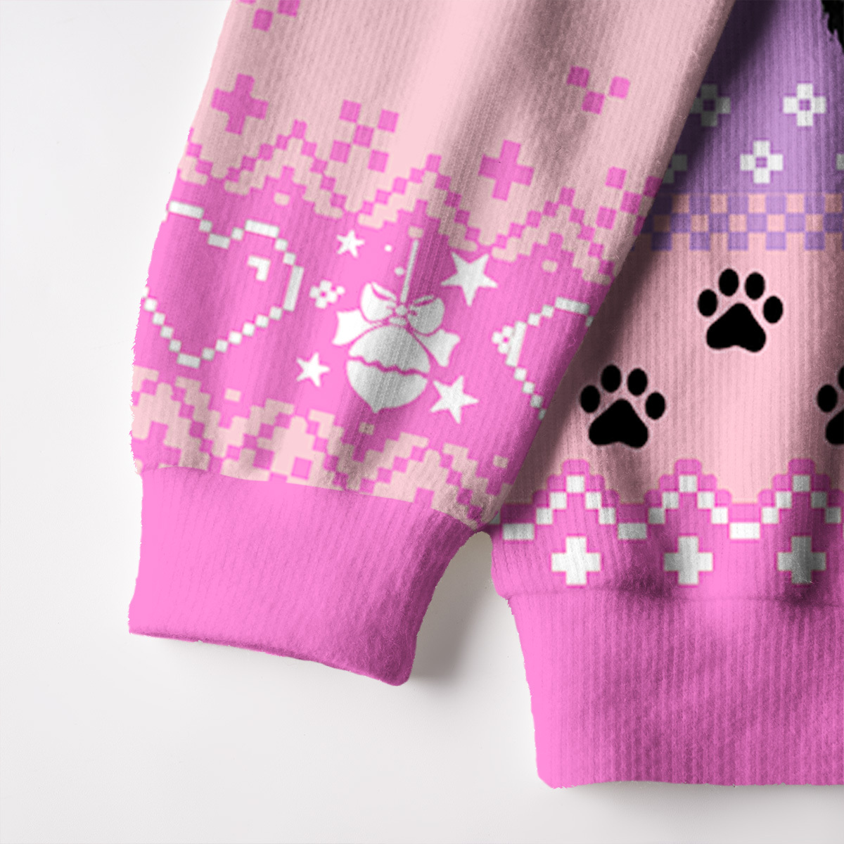 PurplehecateFunny Black Cat in Tree Ugly Cardigan Sweaters