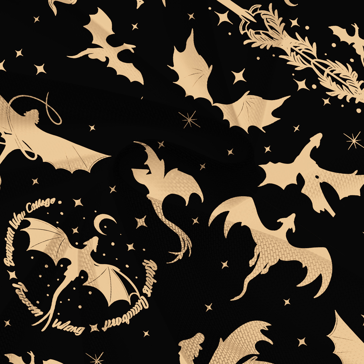 Purplehecate Fantasy Dragon Allover Mesh Cover Up Dress