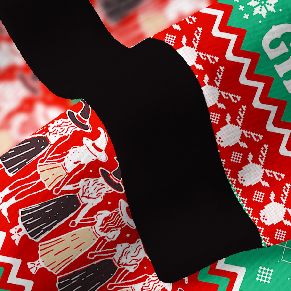 Purplehecate Girls Will Be Girls Witch Fuzzy Ugly Christmas Sweatshirt