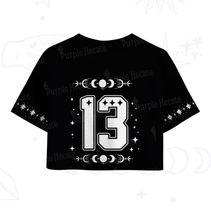 Purplehecate Be The Ancestor They Summon When Shit Gets Real Crop Sports Jersey