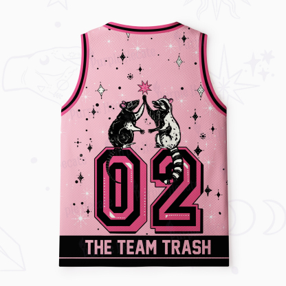 Purplehecate The Team Trash Mesh Jersey Tank Top