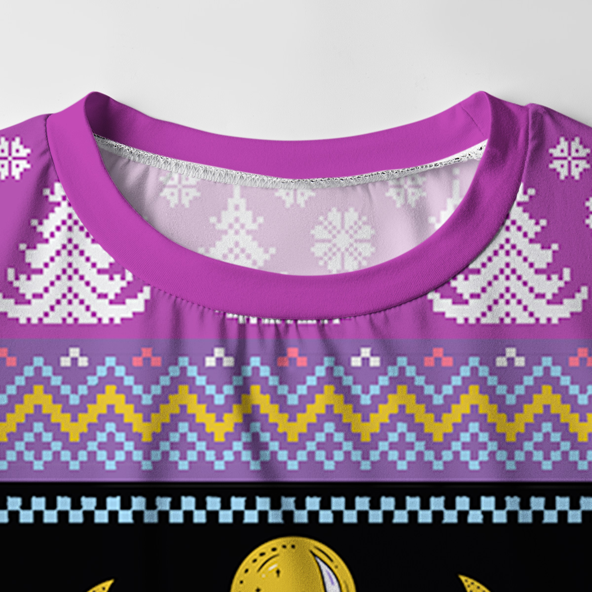 Purplehecate Gothic Mama Rainbow Christmas Pajamas