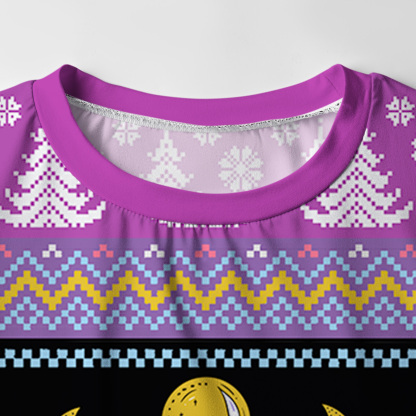 Purplehecate Gothic Mama Rainbow Christmas Pajamas