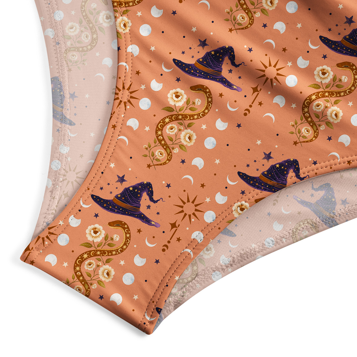 Purplehecate Witch's Enchantment One-Piece Swimsuit