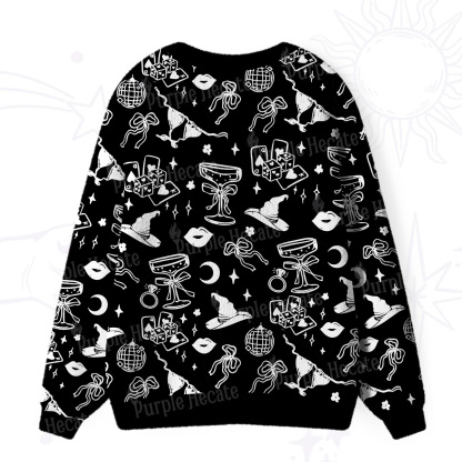 Purplehecate Witch’s Night Out Ugly Cardigan Sweaters