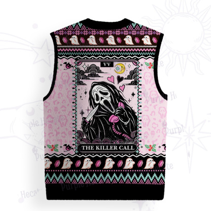 Purplehecate The Killer Call Ugly Sweater Vest
