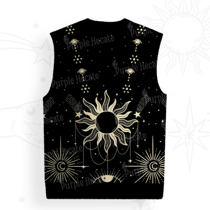 Purplehecate Solar Oracle Ugly Sweater Vest