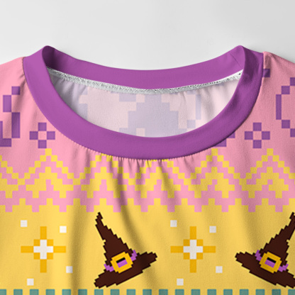 Purplehecate Funny Skeleton Halloween Pajamas