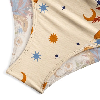 Purplehecate Celestial Ascension One-Piece Swimsuit