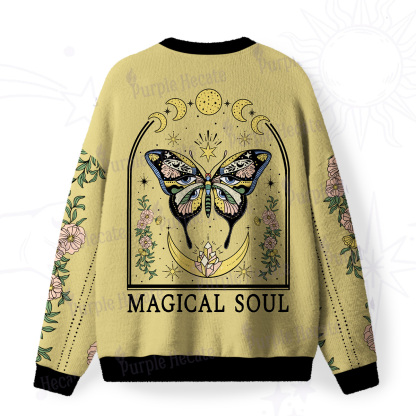Purplehecate Magical Soul Fuzzy Ugly Sweatshirt