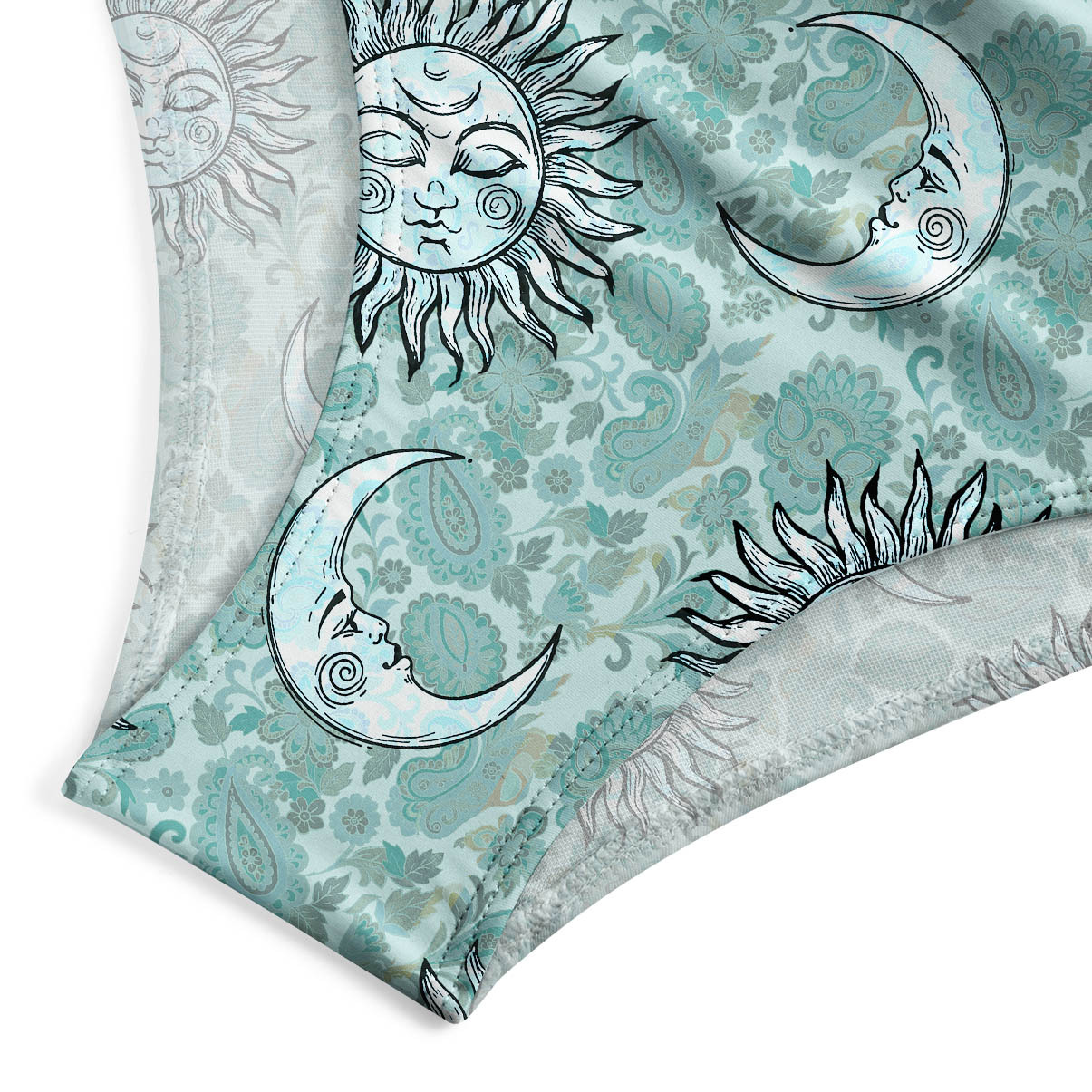 Purplehecate Sun & Moon Whispers One-Piece Swimsuit