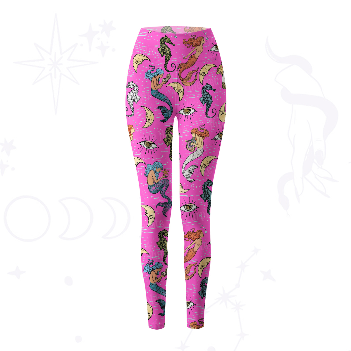 Purplehecate Mermaid Magic Yoga Pants