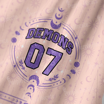 Purplehecate Demons 07 Long Sleeve Jersey Shirt