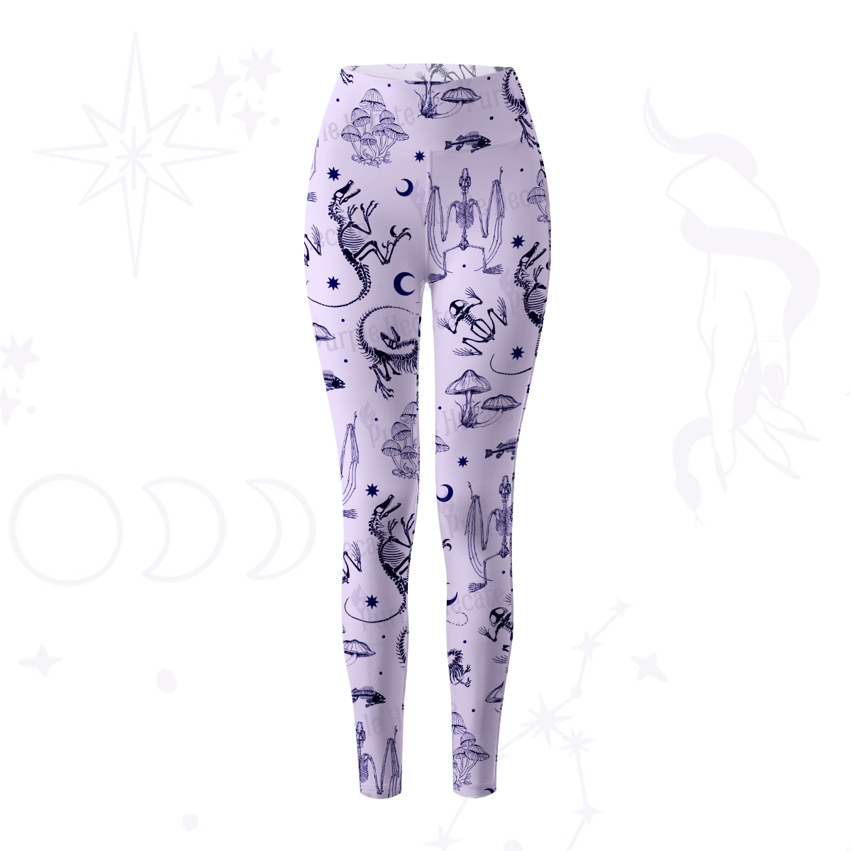 Purplehecate Prehistoric Fantasy Yoga Pants