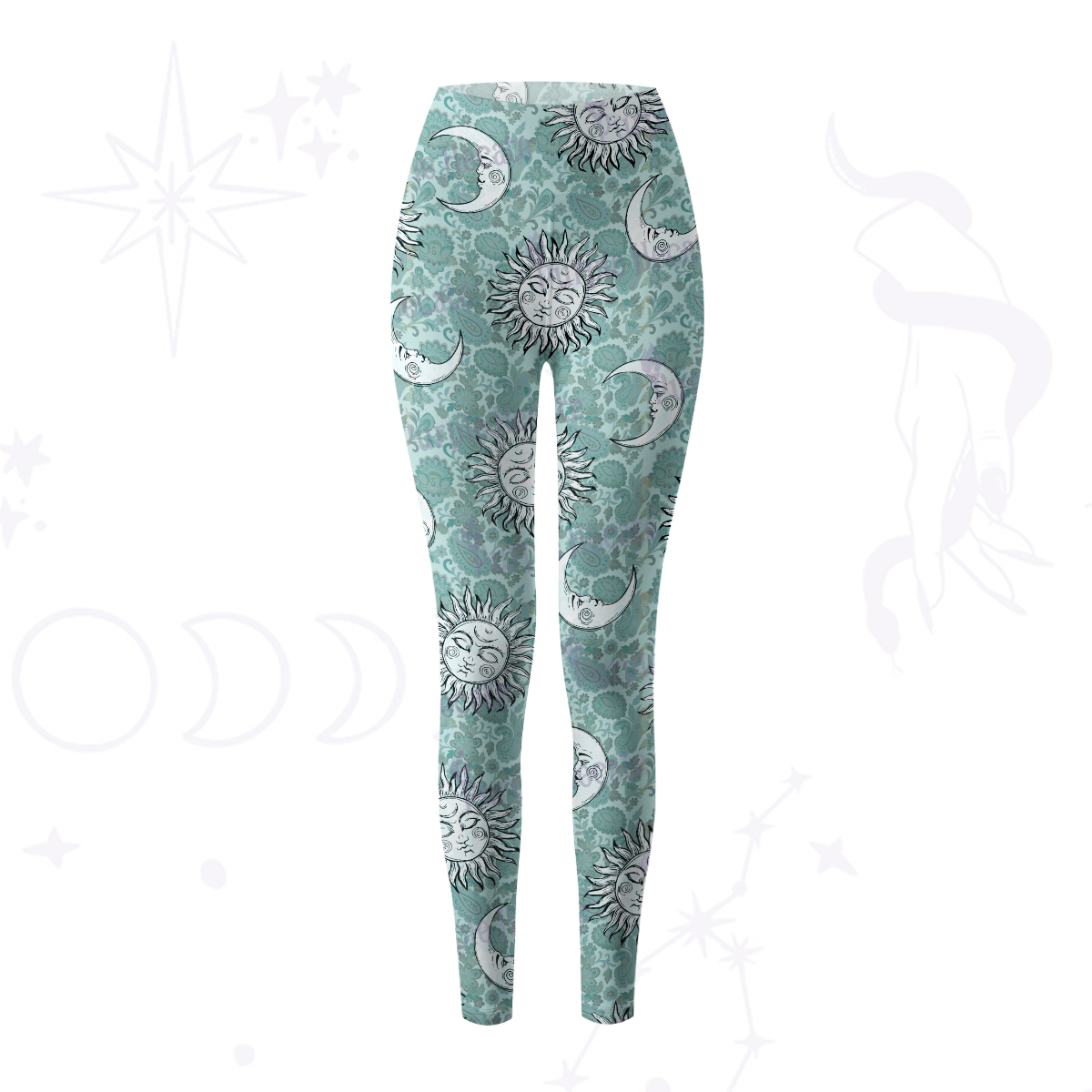 Purplehecate Sun & Moon Whispers Yoga Pants