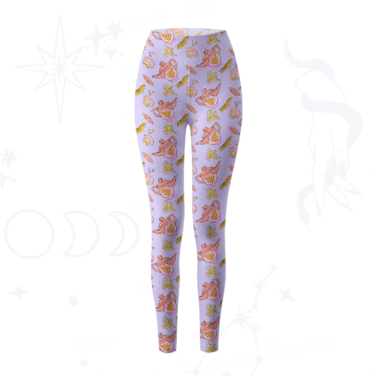 Purplehecate Mystical Teapot Yoga Pants