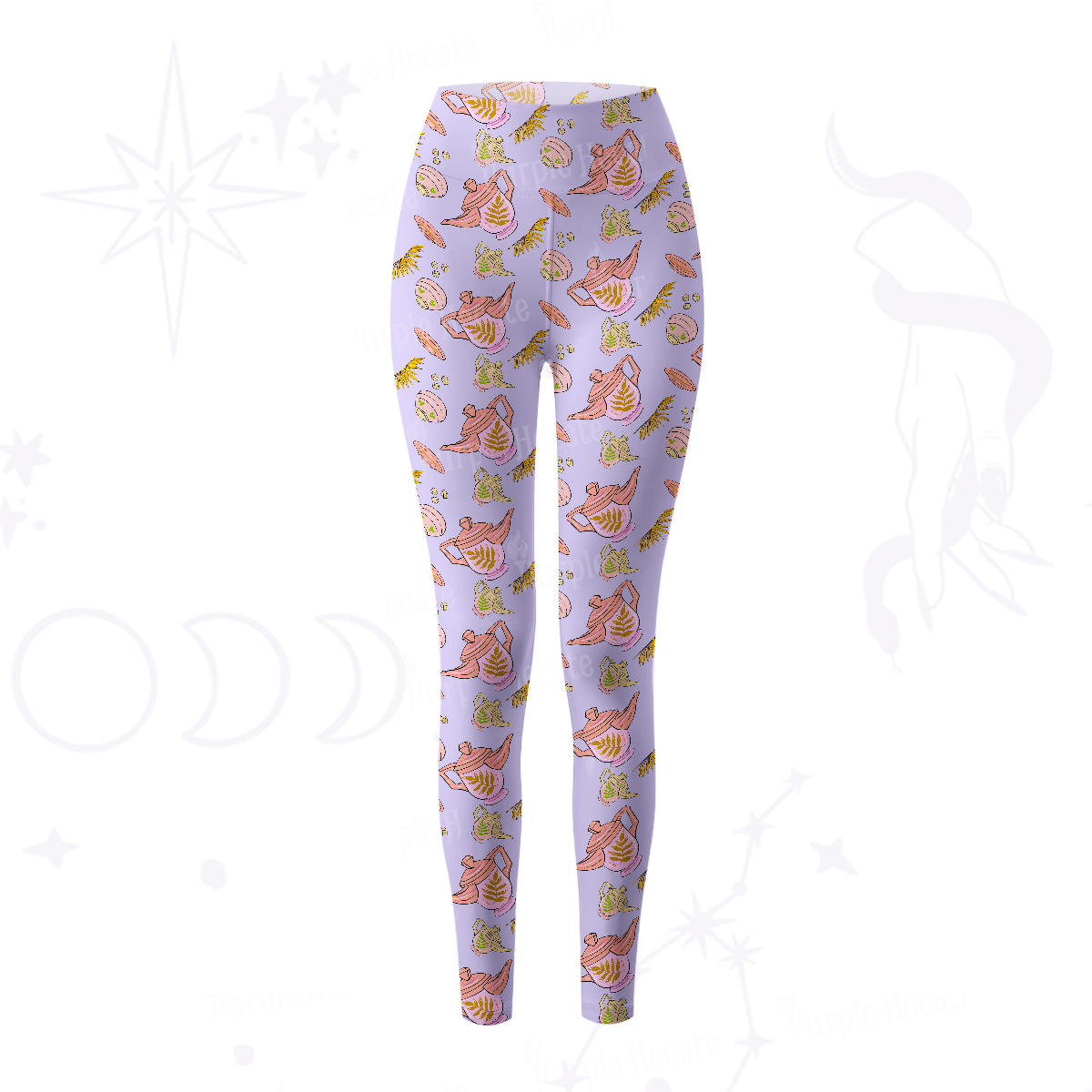Purplehecate Mystical Teapot Yoga Pants