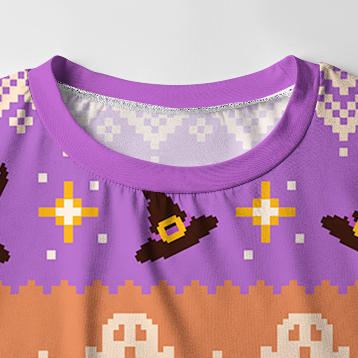 Purplehecate Pumpkin Throne of the Witch Cat Halloween Pajamas