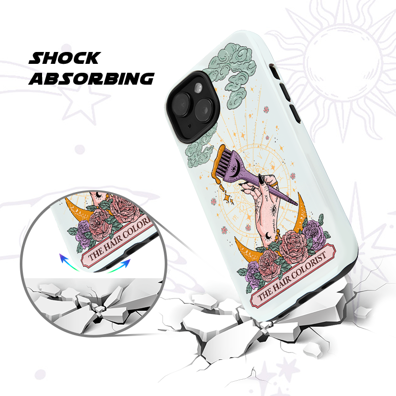 Purplehecate The Hair Colorist Phone Case