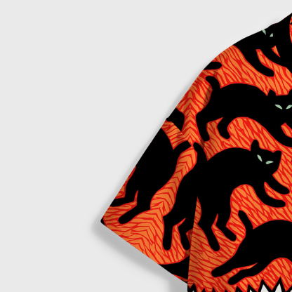 Purplehecate Cats for the Devil’s Feast All Over Print T-Shirt