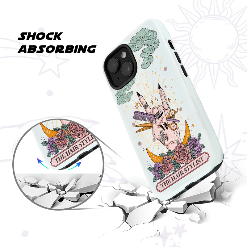 Purplehecate The Hair Stylist Phone Case