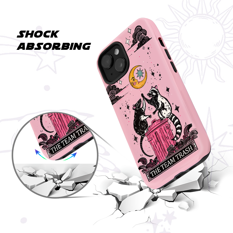 Purplehecate The Team Trash Opossum Phone Case