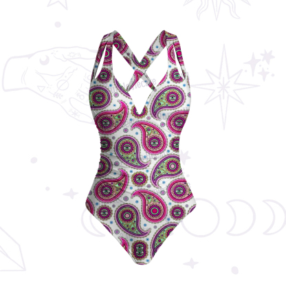 Purplehecate Mystic Paisley Dream One-Piece Swimsuit