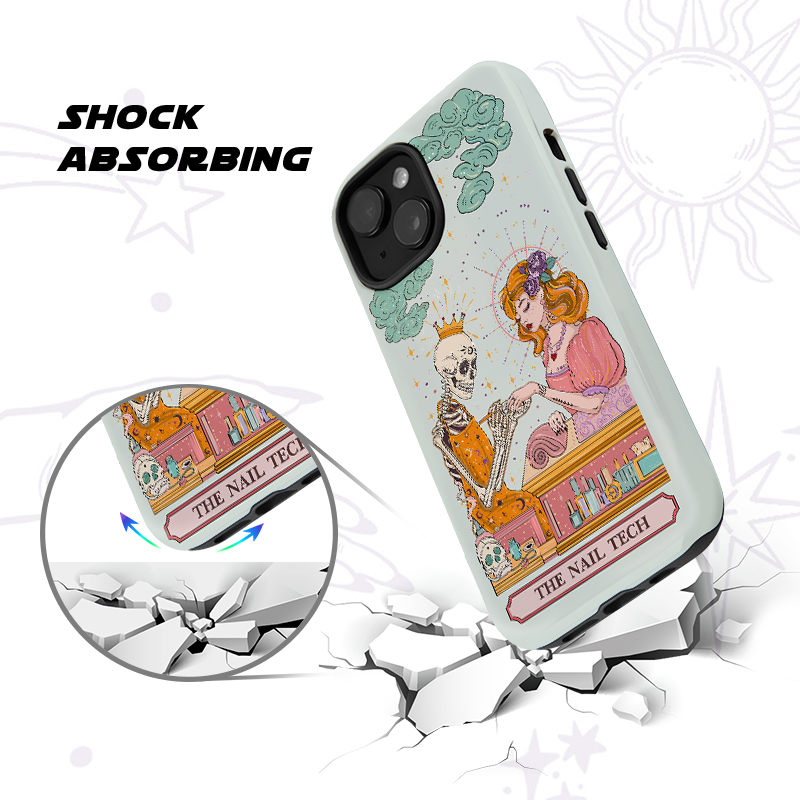 Purplehecate The Nail Tech Life Phone Case