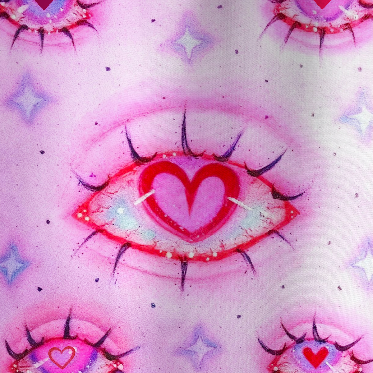 Purplehecate Mystic Love-Eye All Over Print T-Shirt