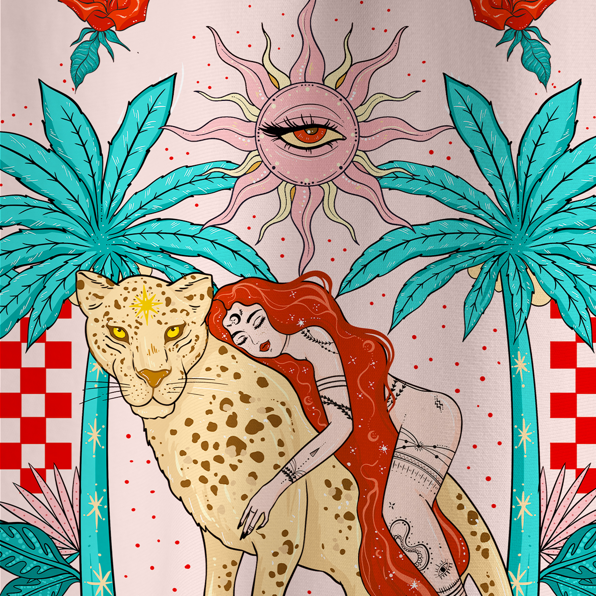 Purplehecate In My Delulu Era All Over Print T-Shirt