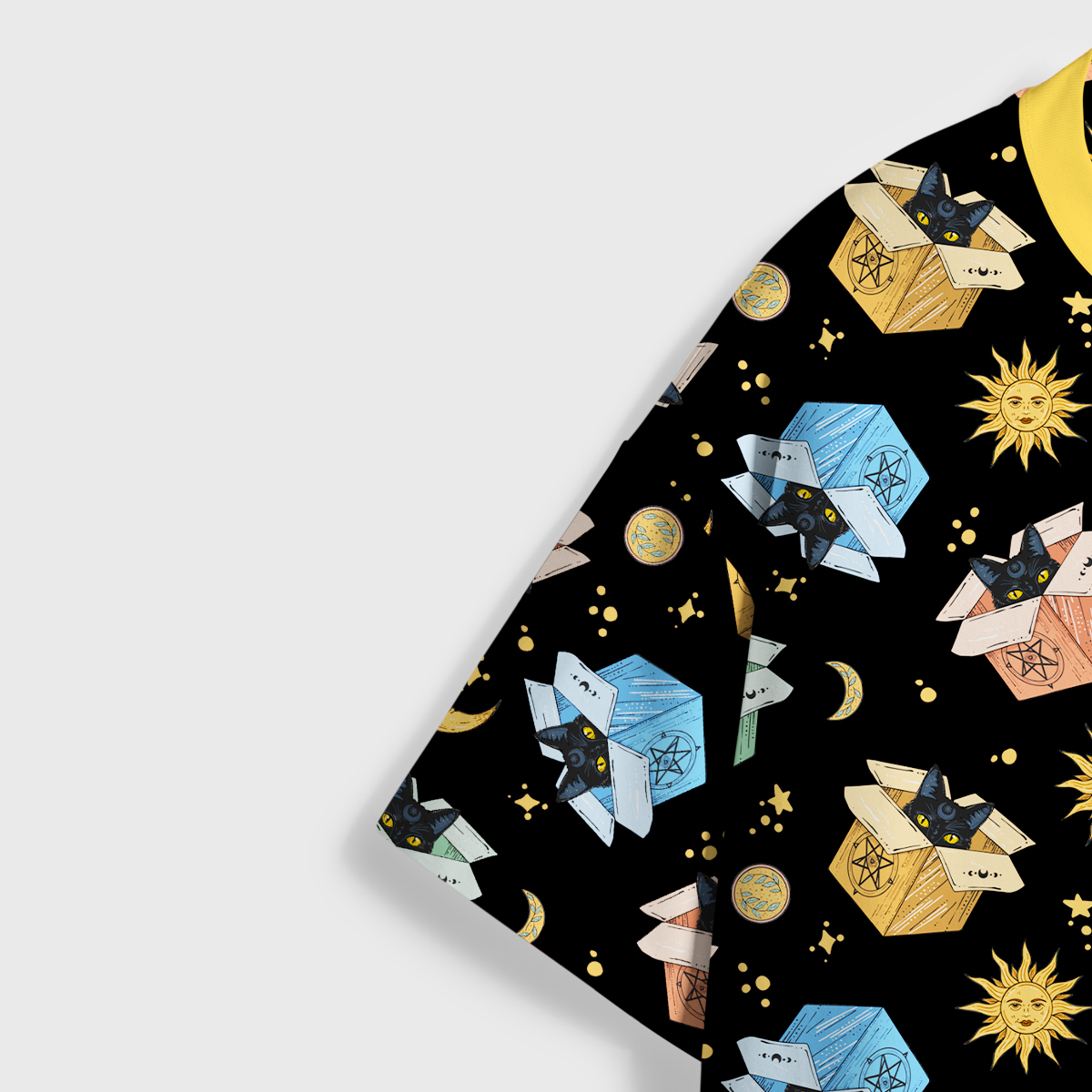 Purplehecate The Hermit The Recluse in the Box All Over Print T-Shirt