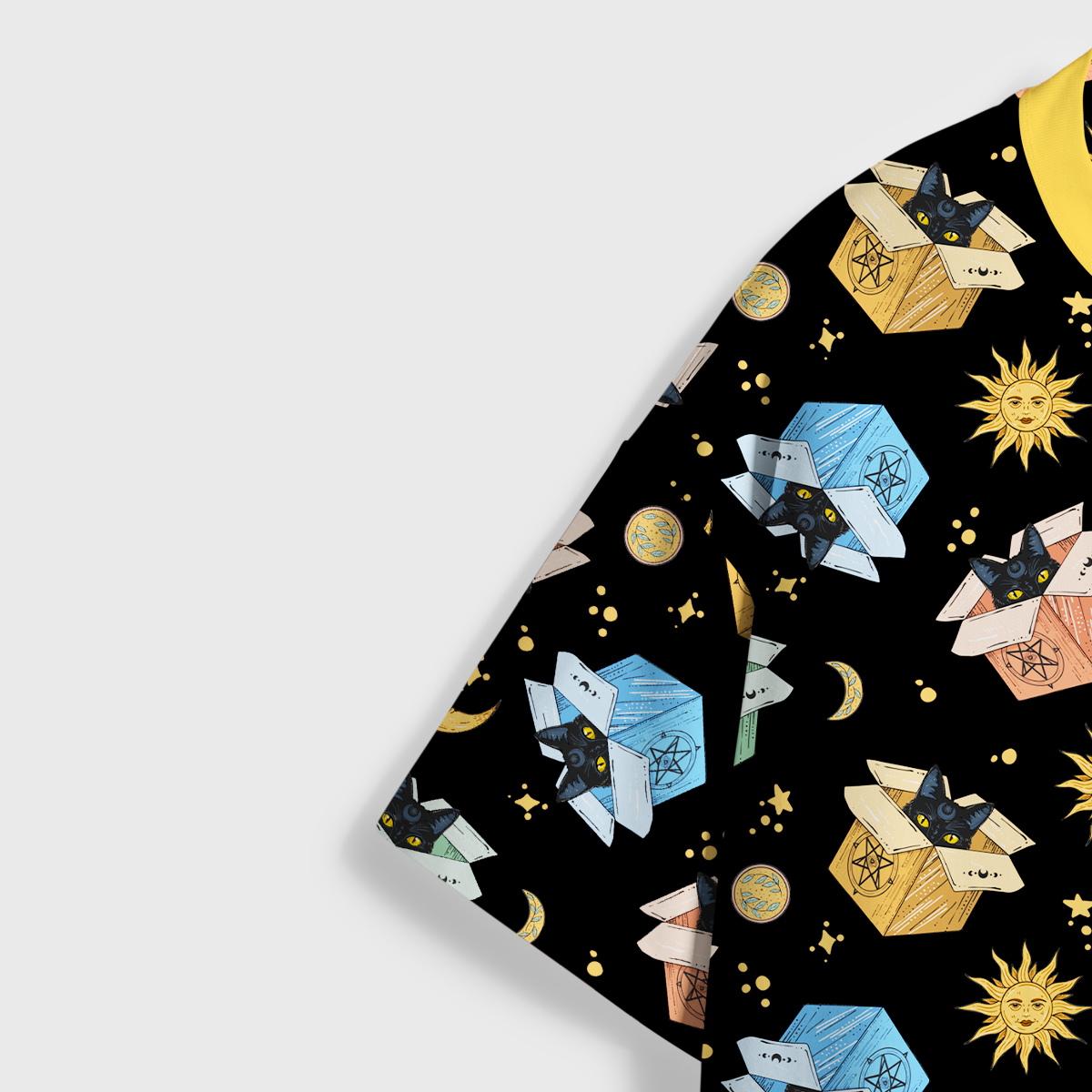 Purplehecate The Hermit The Recluse in the Box All Over Print T-Shirt