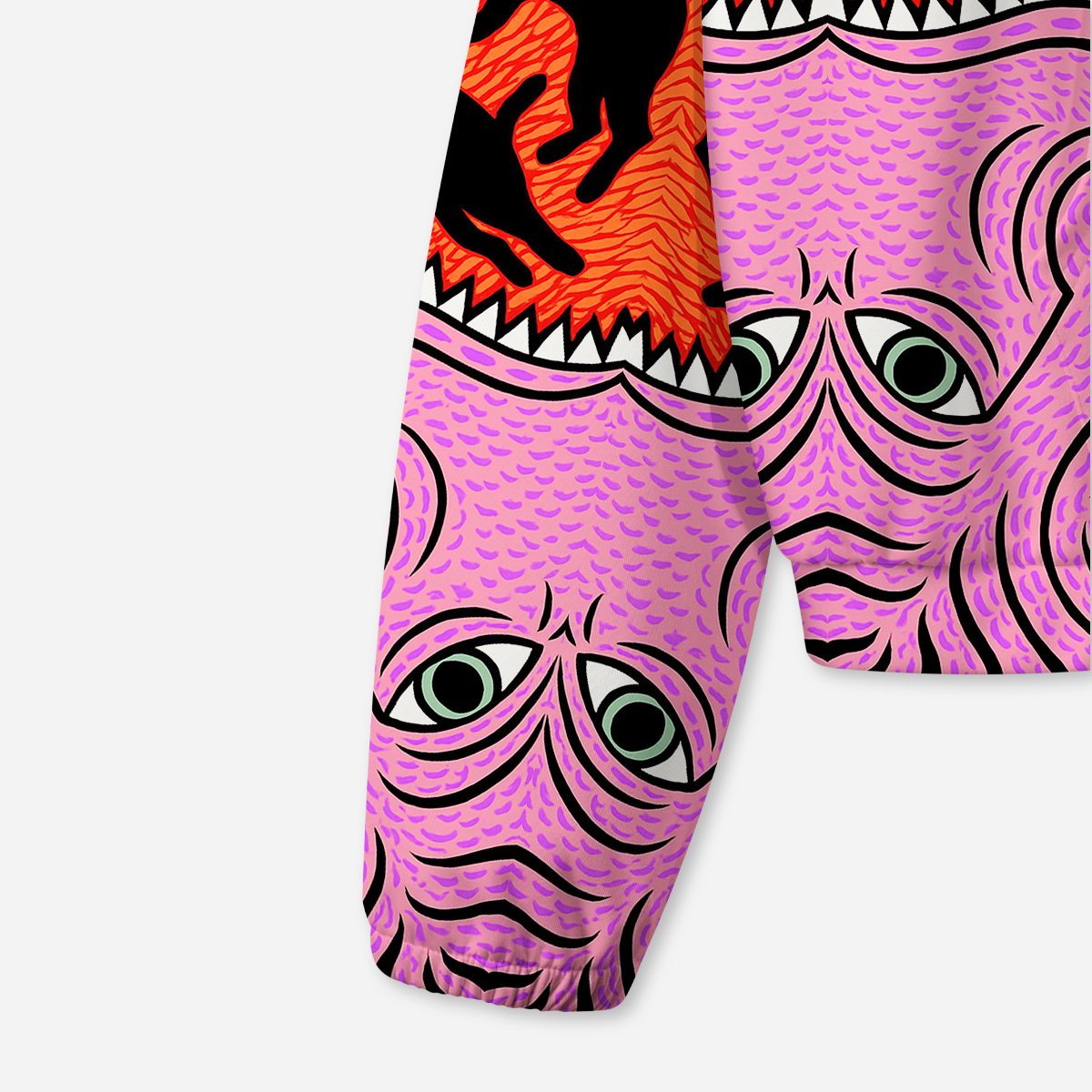 Purplehecate Cats for the Devil’s Feast All-Over Print Hoodie