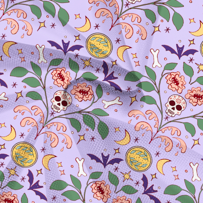 Purplehecate Gothic Floral Skeleton Mesh Cover Up Dress