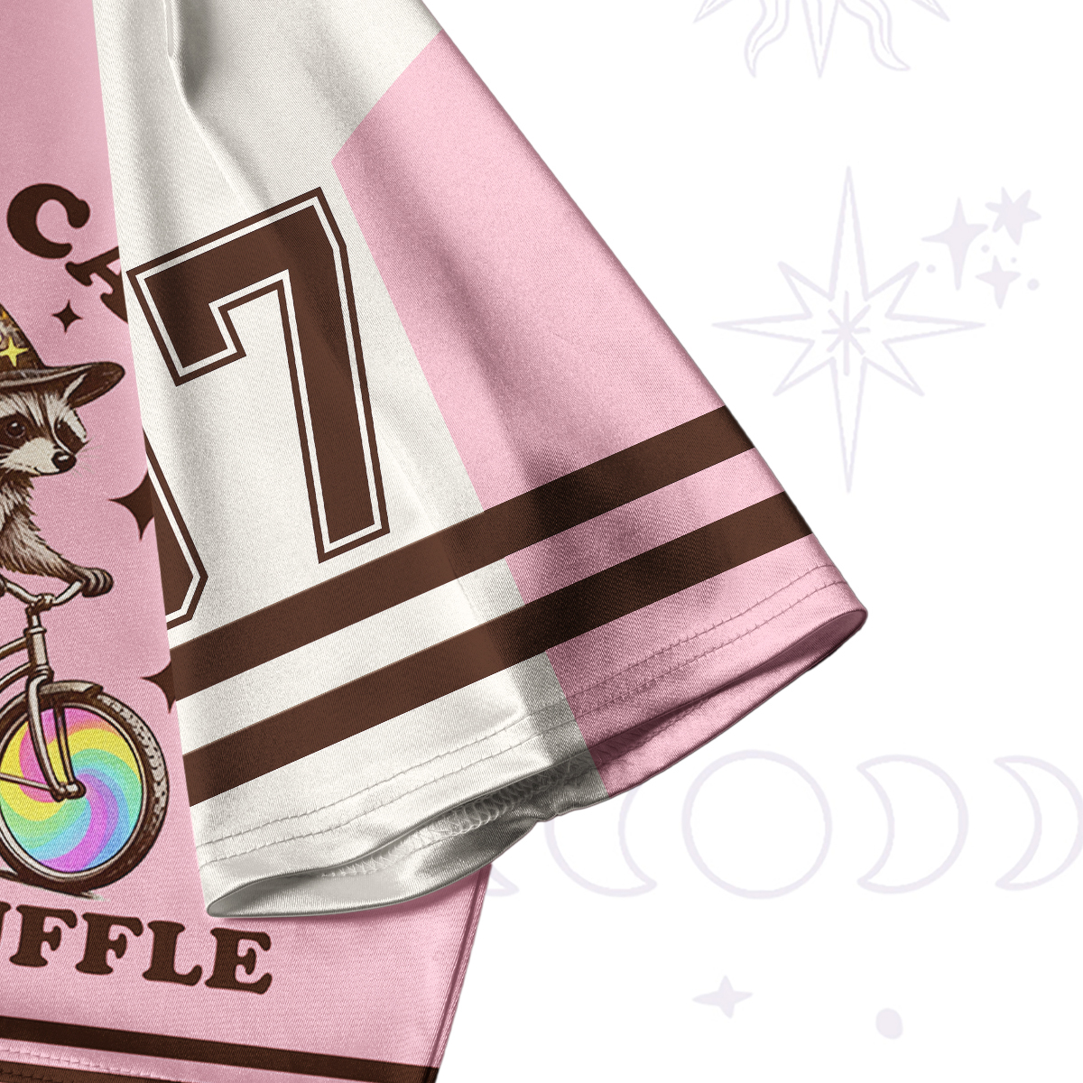 Purplehecate Off To Cause A Kerfuffle Crop Jersey Top