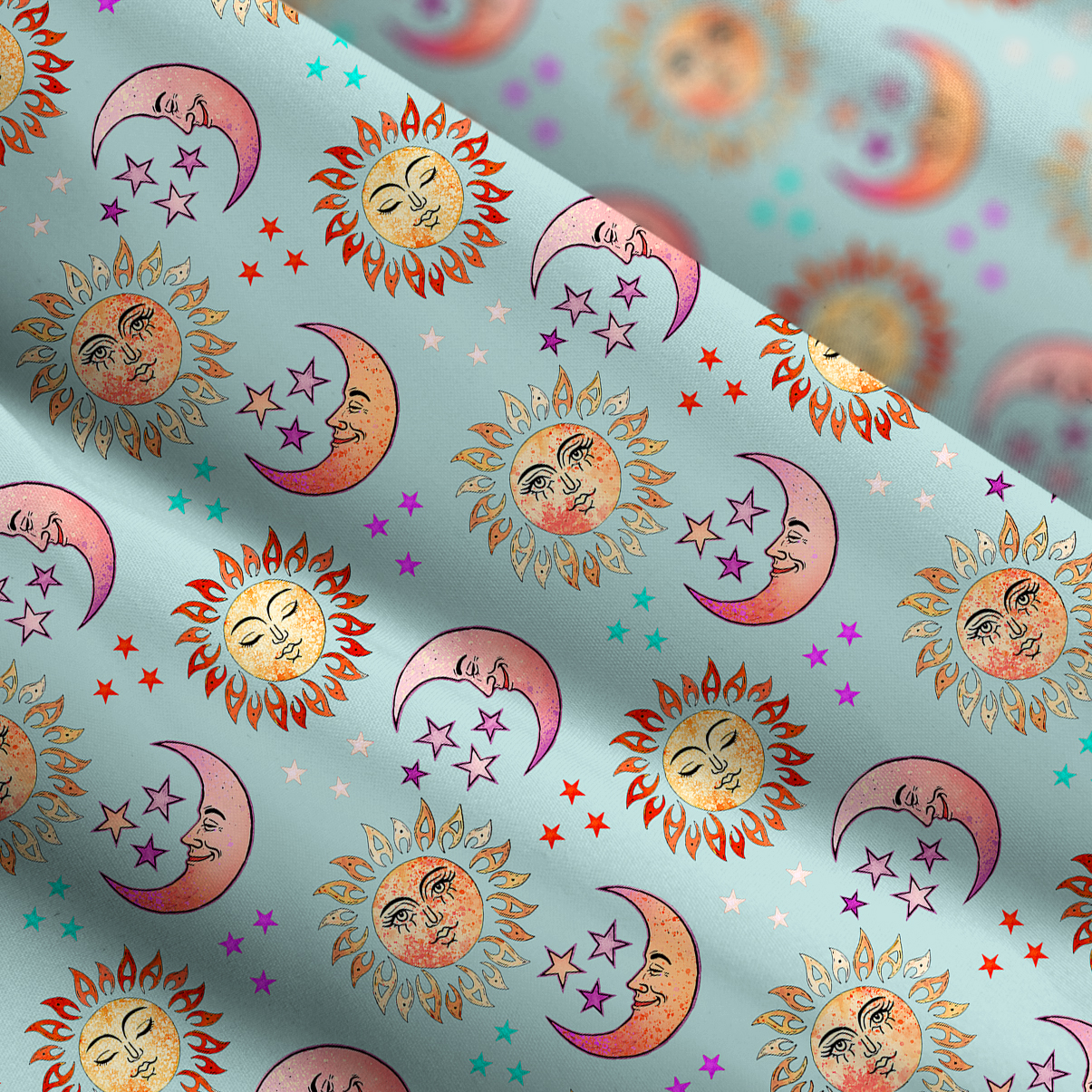 [Copy]Purplehecate Magic of Sun and Moon Wide Straps Maxi Dress