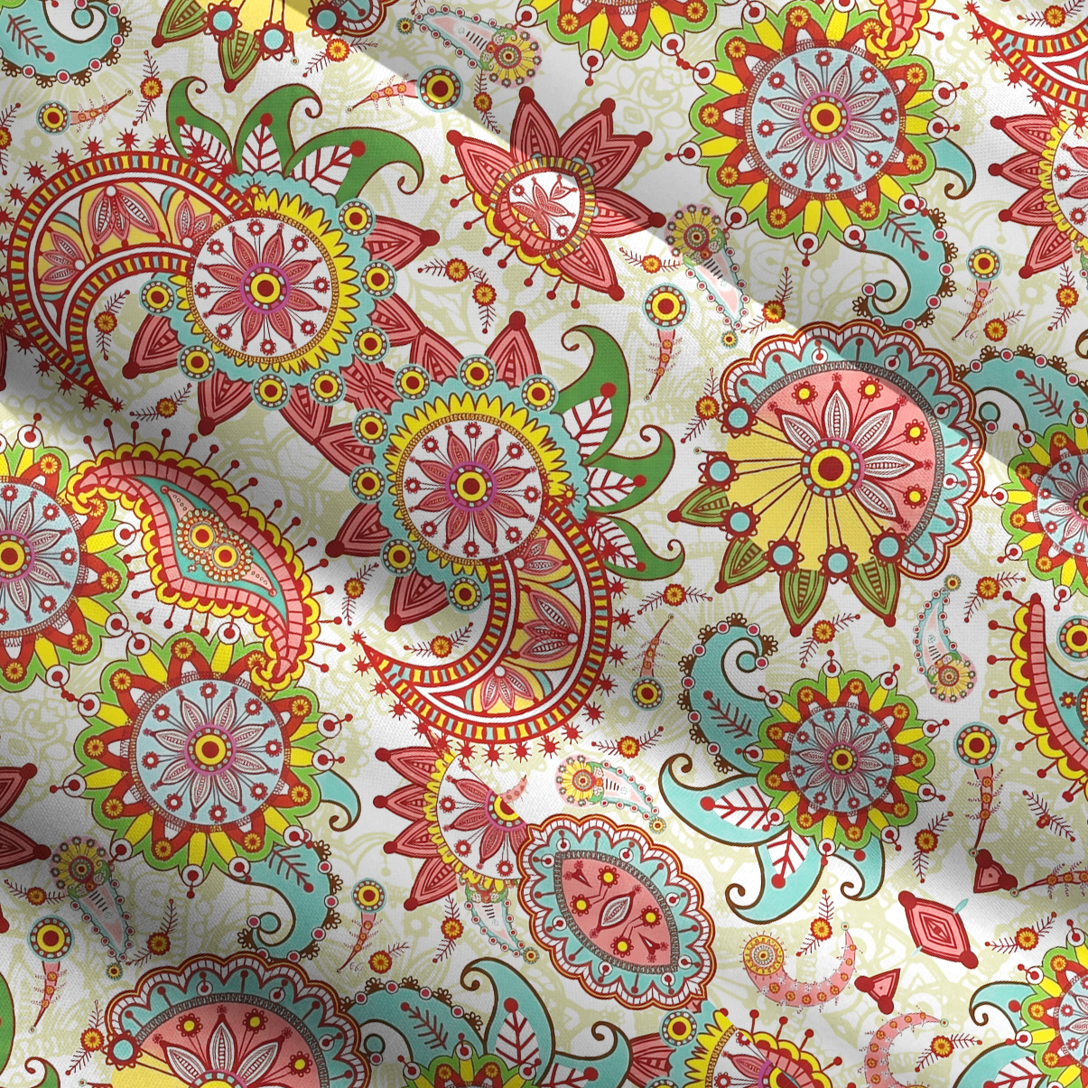 Purplehecate Mandala Dream Wide Straps Maxi Dress